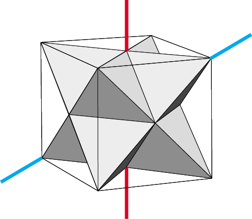 tetrahedron-into-a-cube