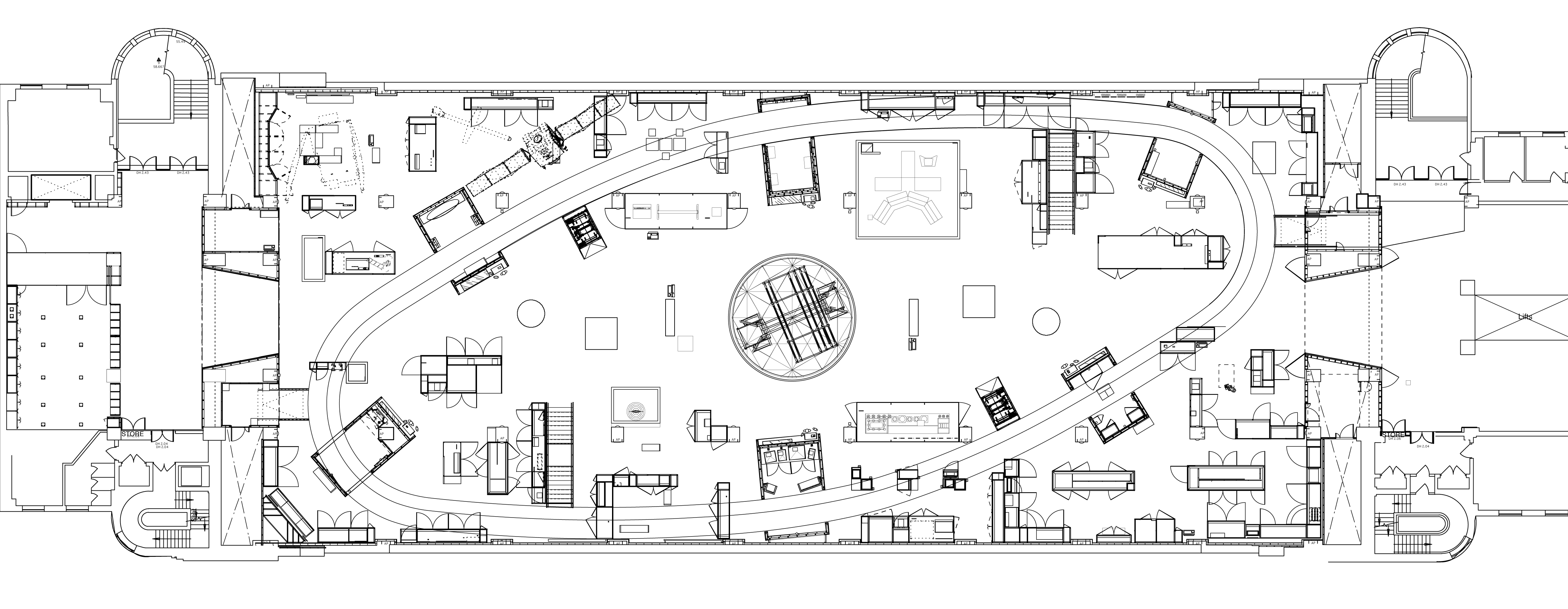 A floorplan clueless