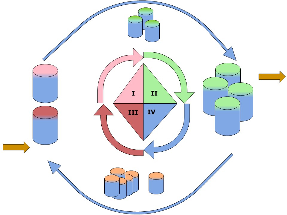 focus on data in the proces circle